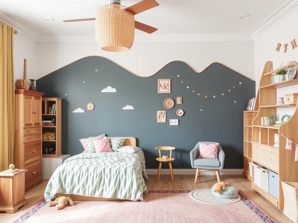 Дети растут быстро: как оформить детскую комнату, остающуюся актуальной на протяжении лет