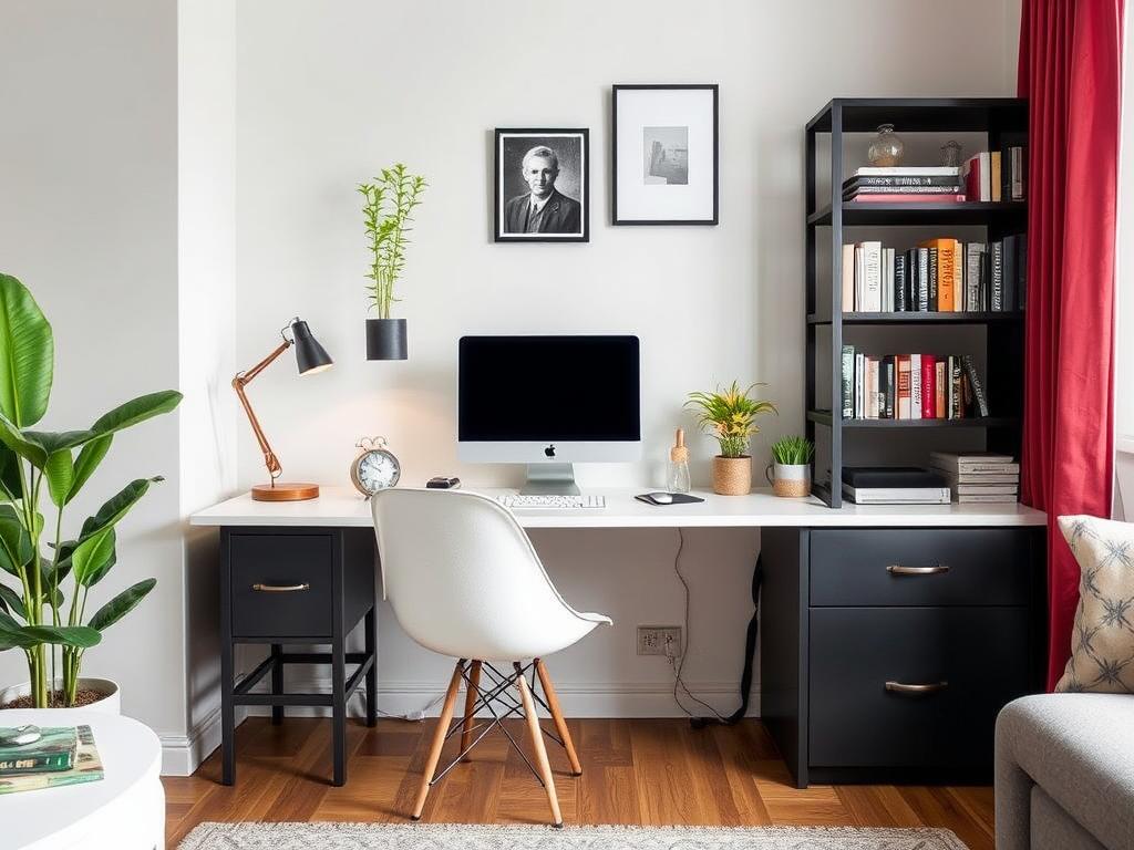Рабочее место дома: как создать стильный и функциональный офис в уголке квартиры