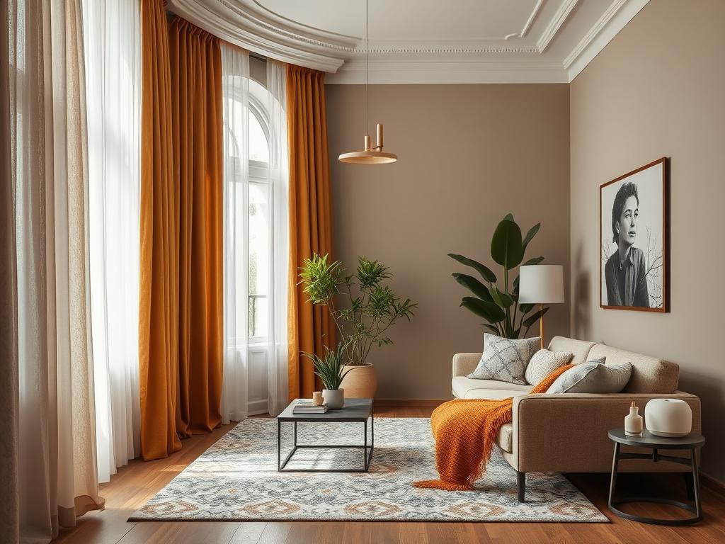 Текстиль в интерьере: как правильно выбирать шторы, ковры и подушки для разных комнат