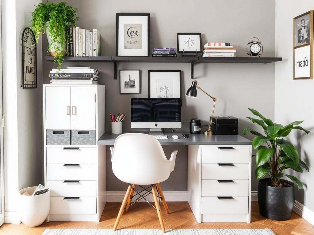 Рабочее место дома: как создать стильный и функциональный офис в уголке квартиры