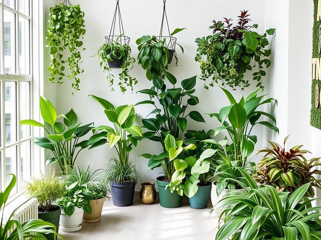 Зеленые оазисы: идеи для создания комнатных садов и уголков с растениями